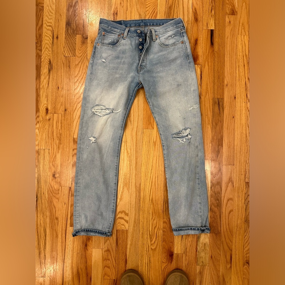 Vintage Levi’s, distressed, size 32x34